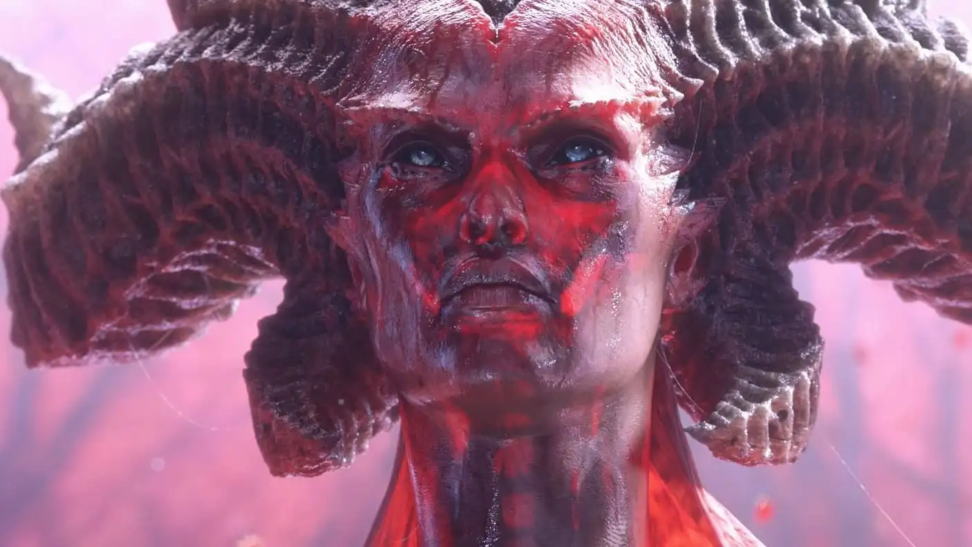 A woman's face. &copy; 2023 Blizzard. All rights reserved. Text, Editing, Proofreading (TEP) services, adapting and subtitling.